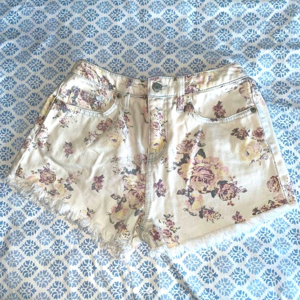 Jean shorts high waisted